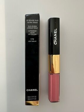 NEW CHANEL Le Rouge Duo Ultra Tenue Liquid Lip Color 172 Light Mauve
